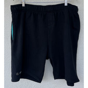 Mercedes AMG Petronas F1 Men's Sweat Shorts Men’s Size 3XL Teal Black